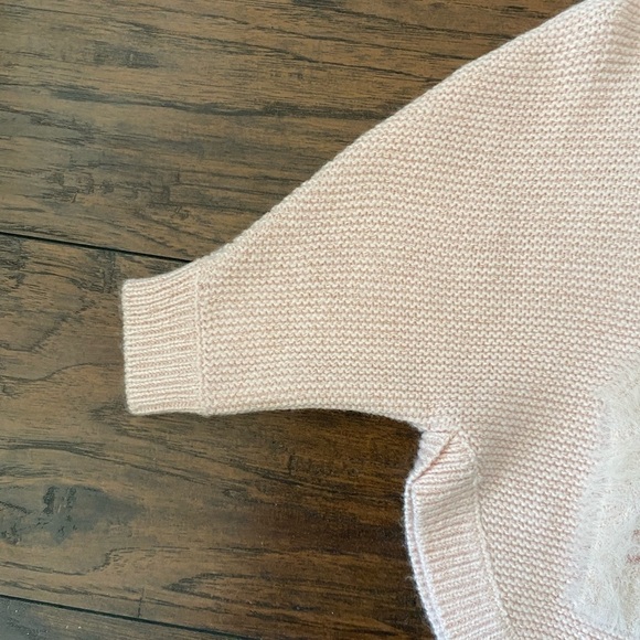 Cat & Jack, Girls Sweater Poncho, Pink, Barbiecore, Size 2T/3T - Picture 6 of 16